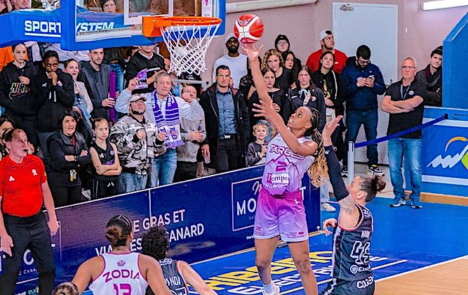 AVENIR SOMBRE - Les Tarbaises avec les amateurs en basket